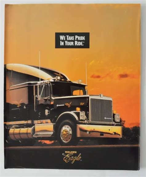 International Trucks Golden Eagle Dealer Sheet Brochure English