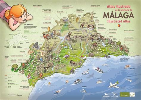 Atlas Ilustrado De La Provincia De Málaga Málaga Viajes Y Turismo