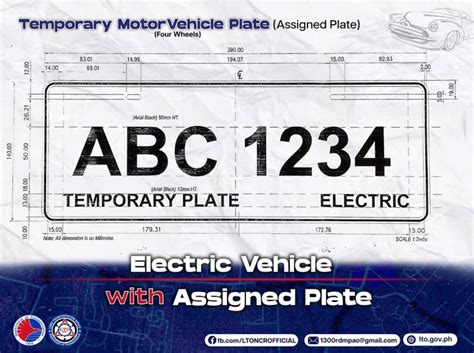 Look Lto Releases New Format Of Temporary Improvised License Plates