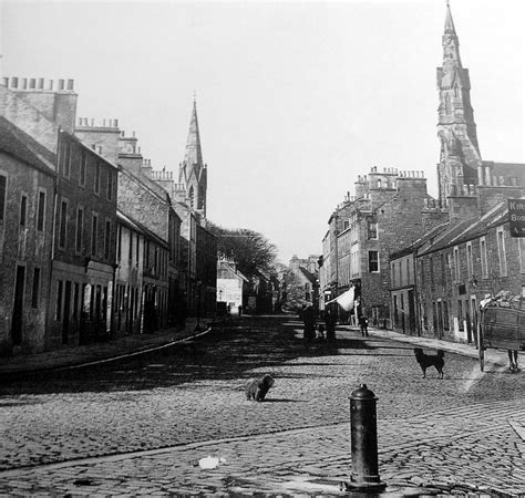 Tour Scotland Photographs Old Photographs High Street Kirkcaldy Fife