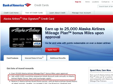 1 alaska airlines visa business card summary. Hungry for Points: Churn The Alaska Airlines BofA Credit Card And Save Big With Multiple ...
