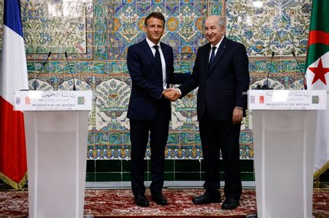 Frances Macron Concludes Algeria Visit With New Pact News Al Jazeera