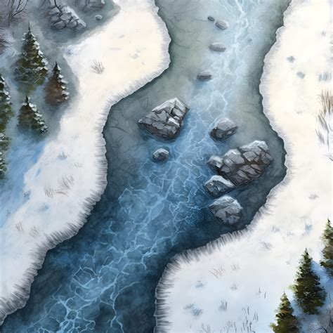 Winter Battle Maps Dnd