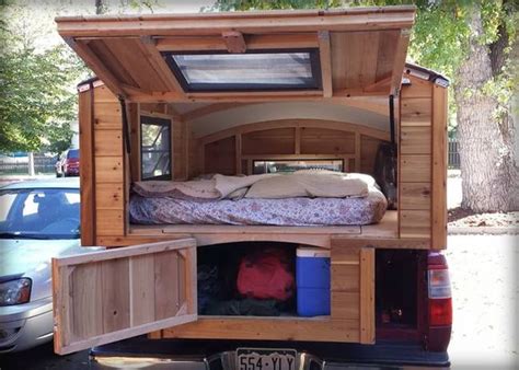 The Terrapin Handmade Wooden Camper Is A Home Of Simplicity Truck