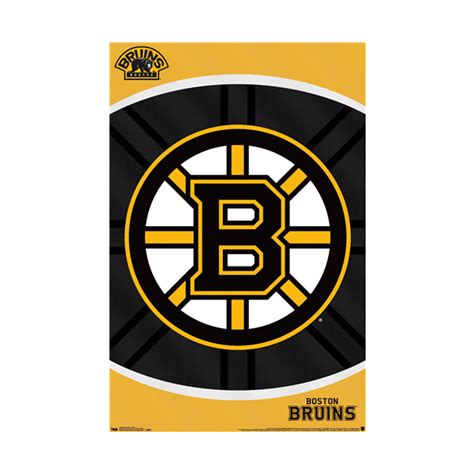 Trends International Nhl Boston Bruins Logo 14 Wall Poster