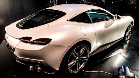 Ferrari Roma Shows Off Its Sleek Styling In Live Photos From Premiere