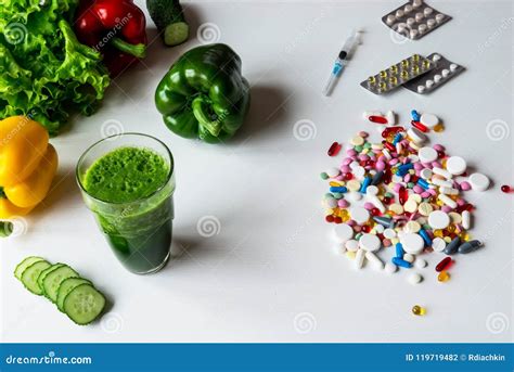 The Choice Between A Healthy Lifestyle And Medications Vegetables Or