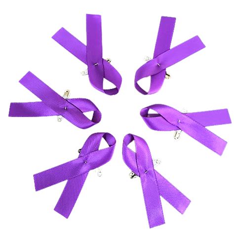 Awareness Ribbon Purple Cherry Ribbon