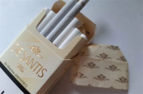 De Santis сигареты черного рынка из Сербии Табачные истории