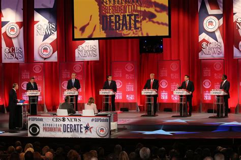 Transcript Of The Republican Presidential Debate The New York Times