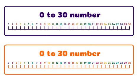 Printable Number Lines Printable Word Searches