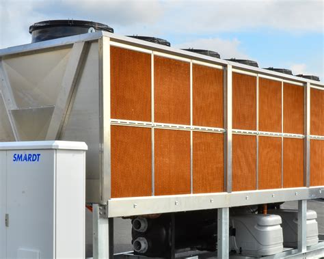 Evaporative Cooled Chiller Lower Water Usage Smardt