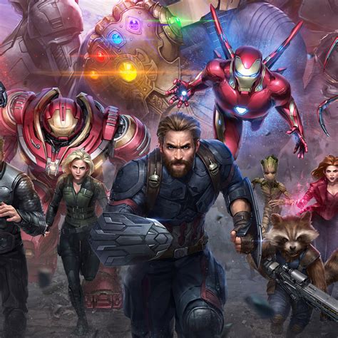 1024x1024 Marvel Future Fight Avengers Infinity War 1024x1024