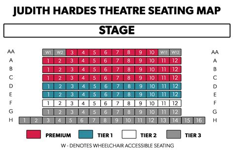 Indoor Seating Map The Phoenix Theatre Company