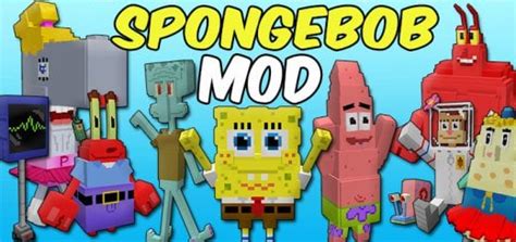 Spongebob Squarepants Add On Minecraft Pe Mods And Addons Rspongebob