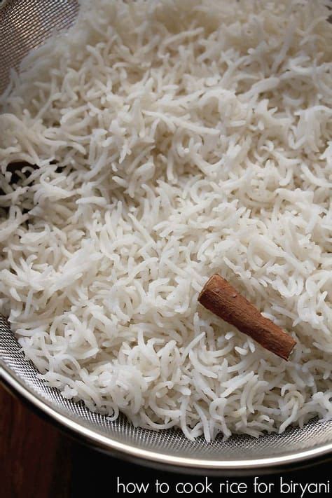 How To Cook Basmati Rice For Biryani Recipe While Making Biryani If