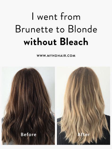 30 Best Images Dying Hair Blonde Without Bleach How To Dye Dark Hair