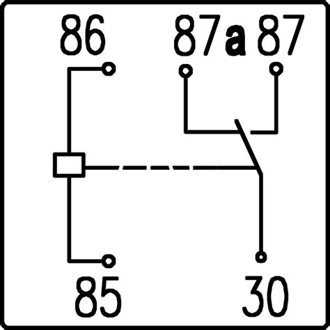 Relay Diagram 5 Pin Diagram Circuit