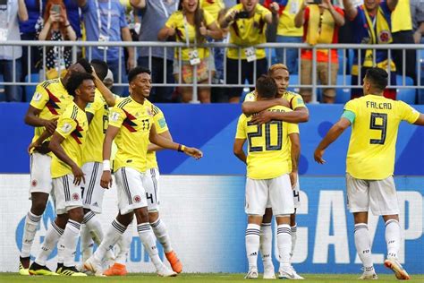 Fifa World Cup 2018 Mina S Header Helps Colombia Advance To Round Of 16 Senegal Eliminated By