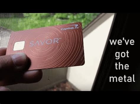 Check spelling or type a new query. Capital One Metal Credit Card Unboxing/Recycling - YouTube