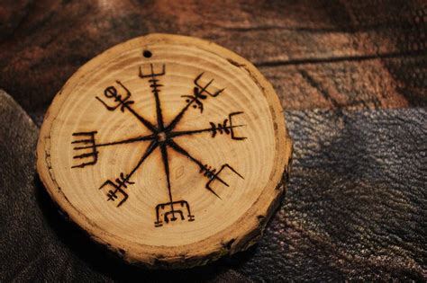The Vegvísir Is A Magical Symbol Of Navigation And May Also Be