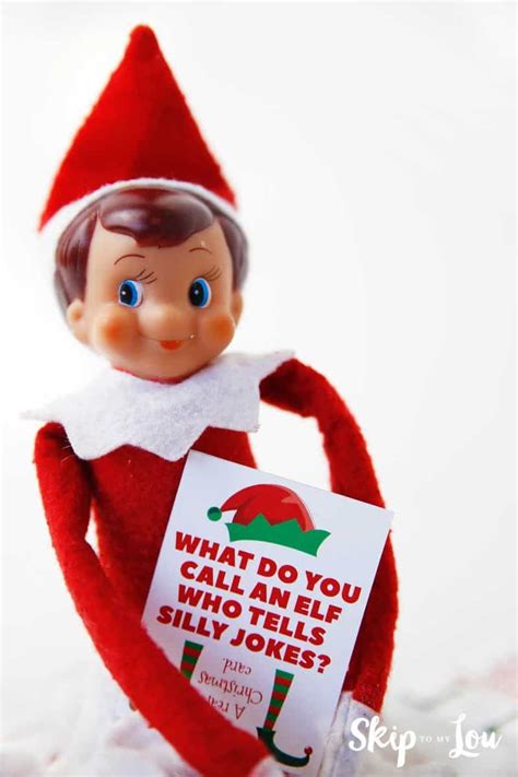 Funny Elf Jokes For The Elf On The Shelf Skip To My Lou