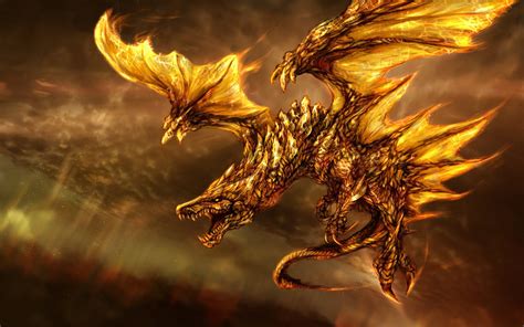 Golden Dragon Wallpapers Top Free Golden Dragon Backgrounds