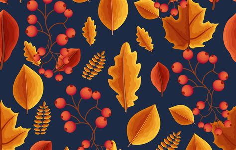 Autumn Pattern Wallpapers - Wallpaper Cave