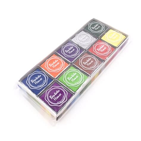Mini Stamp Pad Set Of 20 8809201112206 Ink Pads Stamp Pad