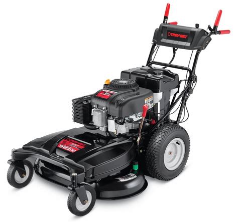 A clogged carburetor is most commonly caused by leaving fuel in the lawn mower for a long period of time. Amazon.com : Troy-Bilt WC33 420cc 33-inch Wide Cut RWD ...
