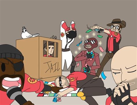 Yuriheavy Team Fortress 2 Team Fortress Draw The Squad