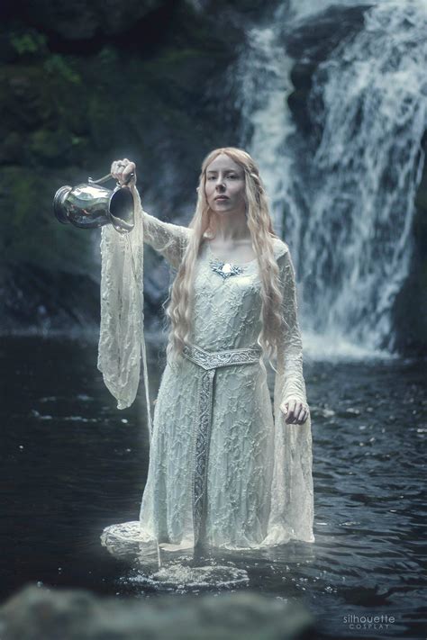 My Galadriel Cosplay All Hand Beaded On The Belt And Dress R Lotr