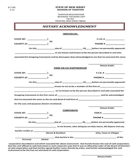 History, politics, arts, science & more: FREE 10+ Notary Acknowledgment Forms in PDF | MS Word