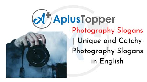 Photography Slogans Unique And Catchy Photography Slogans In English