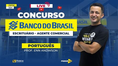 Concurso Banco Do Brasil Aula Gratuita De PortuguÊs Youtube
