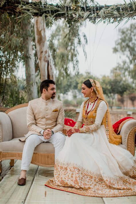 A Dreamy Nikkah With The Bride In Breathtaking Outfits Wedmegood