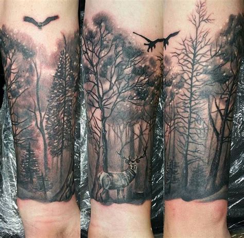 Image Result For Forest Tattoo Wrist Tattoos For Guys Sleeve Tattoos