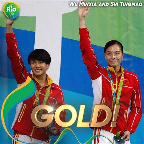 Wu Minxia Makes History As China Wins Gold In Womens Synchronized 3m