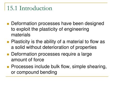 Ppt Chapter 15 Fundamentals Of Metal Forming Powerpoint Presentation