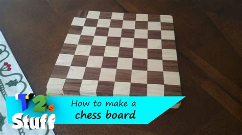 How To Make A Chess Board Youtube