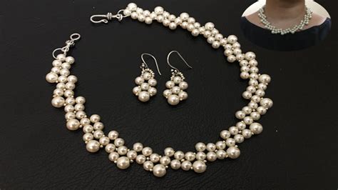 How To Make Pearl Necklacedesigner Necklace Wedding Necklace