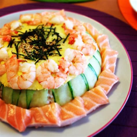 ちらし寿司のケーキのようなお花見・行楽弁当 picnic lunch as a cake of sushi【簡単かわいいキャラ弁レシピ】. 型がなくてもOK!「ちらし寿司ケーキ」のレシピアイデア集 ...