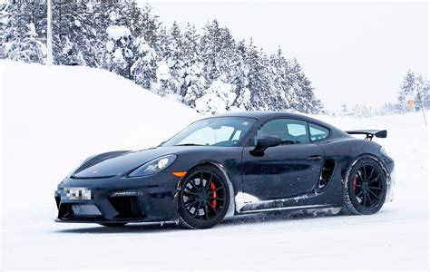 Porsche Cayman Gt Spied Testing With Old Gt Sounds Different Autoevolution