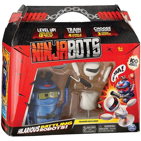Spin Master Toys Ninjabots Battling Robots Shop Toys At H E B