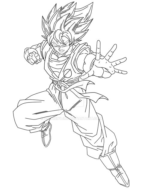 Drawings doujinshi geek stuff coloring pages dragon black dragon goku black dragon ball z fan art. Rose Goku Black - Free Coloring Pages