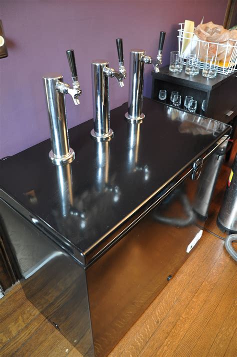 Final Product Beer “keezer” Tap System Home Brewing Beer Beer