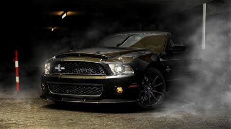Wallpaper Ford Mustang Shelby Muscle Cars Sports Car Performance