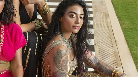 Bani J In Gold Amit Aggarwal Gown Featured