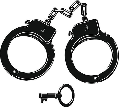 Handcuffs Clip Art Vector Images And Illustrations Istock