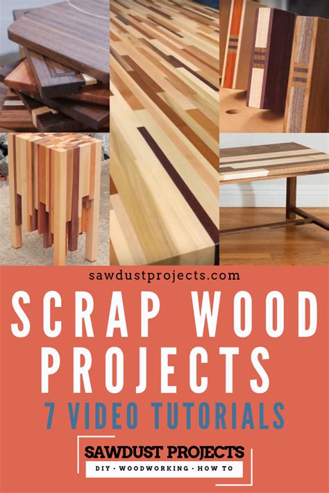 Diy Scrap Wood Projects 7 Excellent Video Tutorials Sawdust Projects